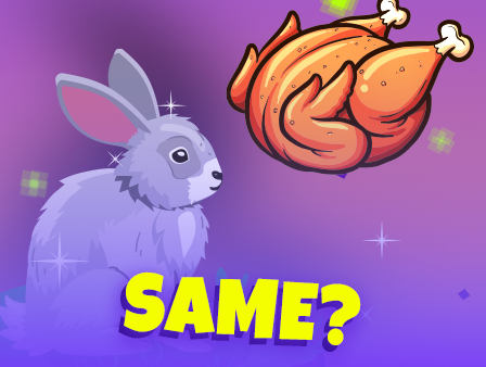 O jogo Rabbit é o mesmo que o jogo Frango?